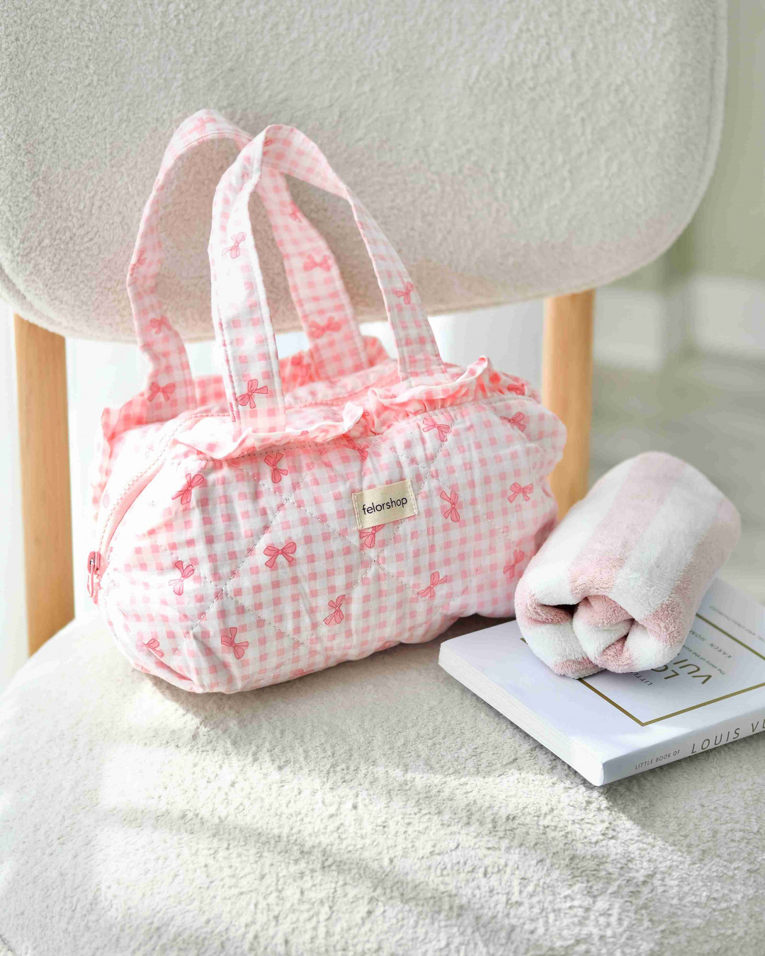 میکاپ بگ فلورشاپ مدل دسته دار پاپیون